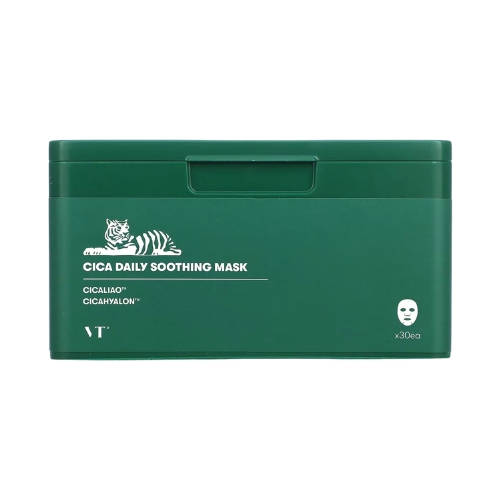 Vt Daily Mask VT Cosmetics Cica Daily Soothing Mask | Koreansk hudpleie og kosmetikk ...