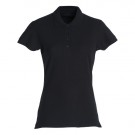 Clique Basic Polo Women (Black) thumbnail