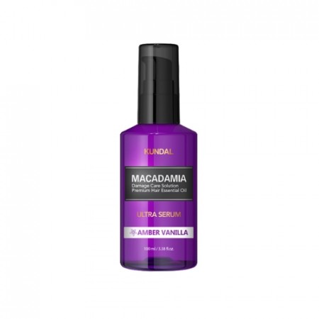 KUNDAL Macadamia Hair Serum Amber Vanilla 100ml