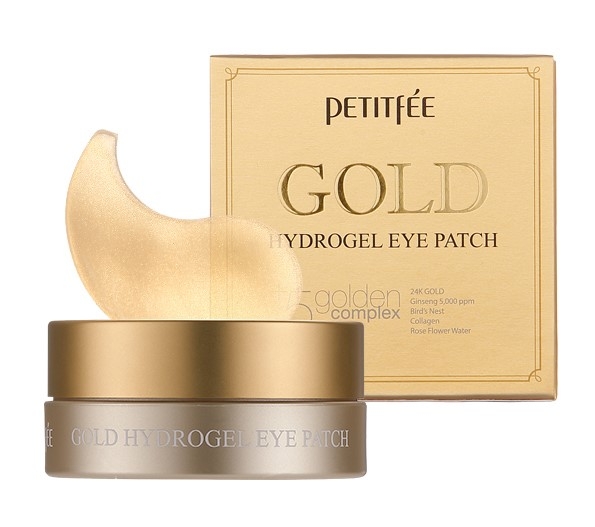 Petitfee Gold Hydrogel Eye Patch 60ea Koreansk hudpleie og