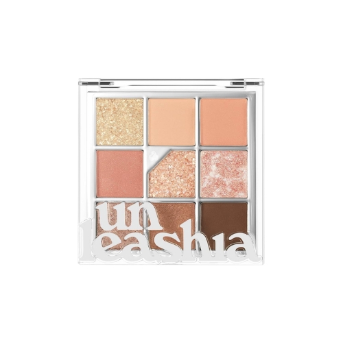 Unleashia Glitterpedia Eye Palette No.3 All Of Coral Pink