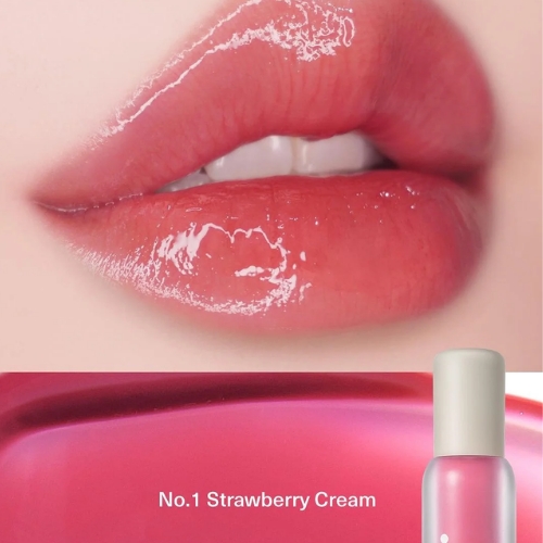 Unleashia Sisua Popcorn Syrup Lip Plumper No.1 Strawberry Cream