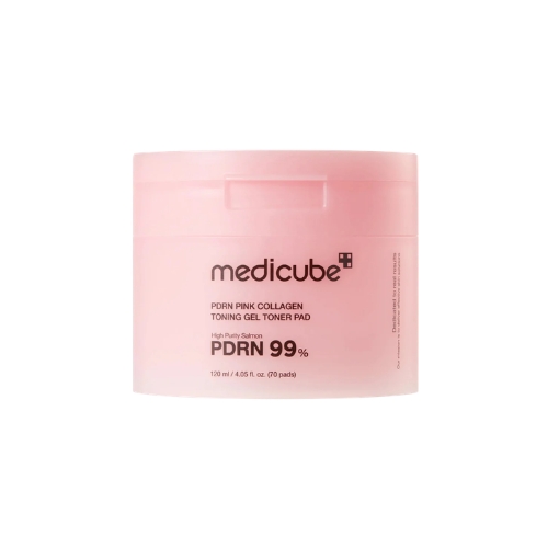 Medicube PDRN Pink Collagen Toning Gel Toner Pad 120ml