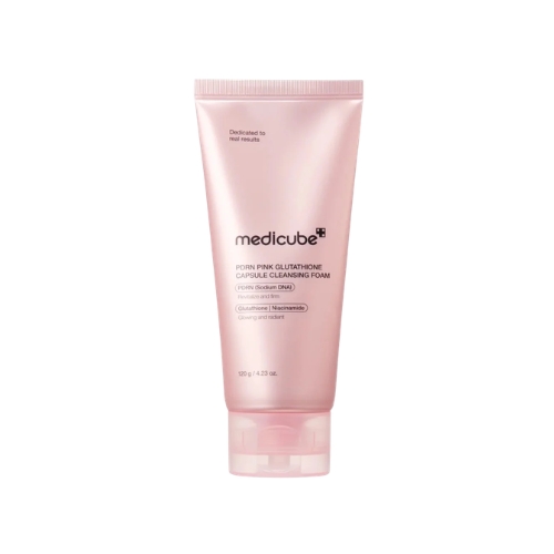 Medicube PDRN Pink Glutathione Capsule Cleansing Foam 120g