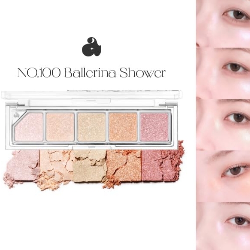 Unleashia Mood Shower Face Palette No.100 Ballerina