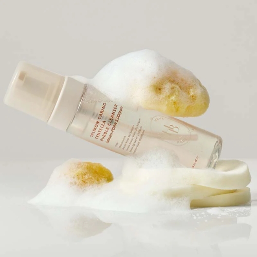 HEVEBLUE Salmon Caring Centella Bubble Cleanser 200ml