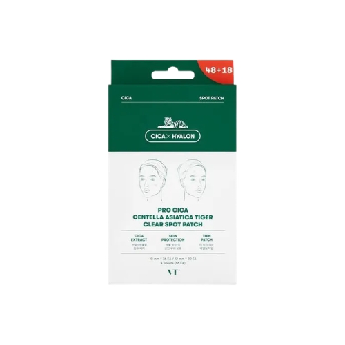 VT Cosmetics Pro CICA Centella Asiatica Tiger Clear Spot Patch Set
