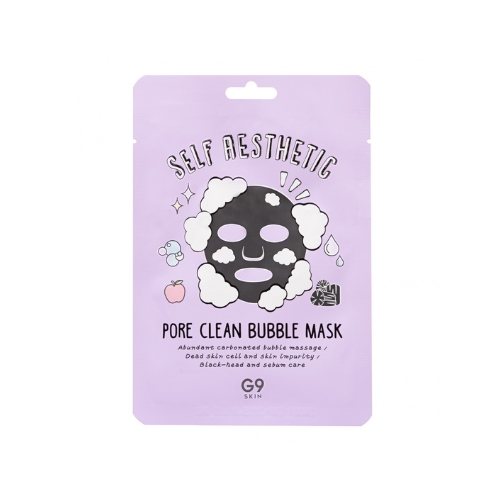 G9 Skin Self Aesthetic Pore Clean Bubble Mask
