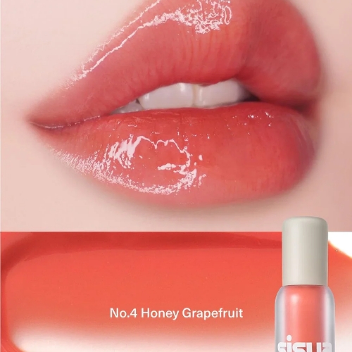 Unleashia Sisua Popcorn Syrup Lip Plumper No.4 Honey Grapefruit