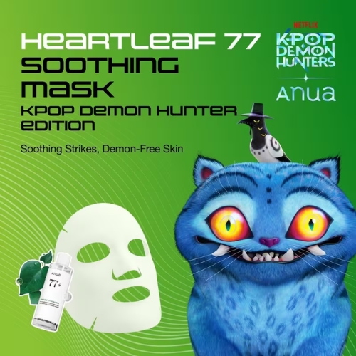 Anua x K-pop Demon Hunters Heartleaf 77 Soothing Mask 25ml