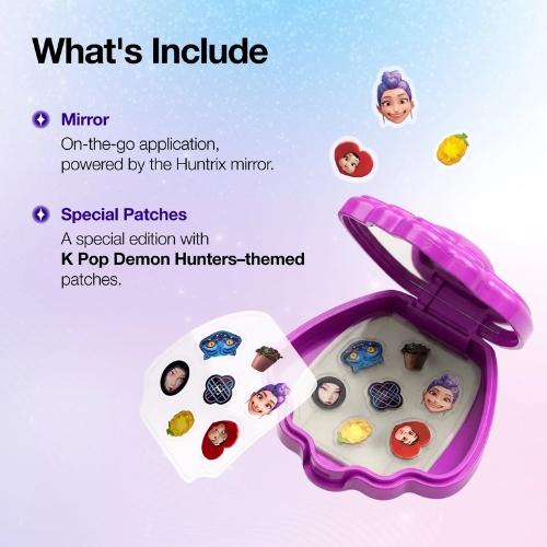 Anua x K-pop Demon Hunters Ultra-Thin Spot Cover Patch 28ea med Case