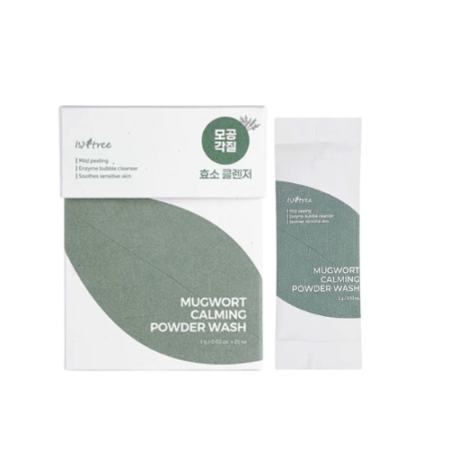 Isntree Mugwort Calming Powder Wash 25g (1gx25)