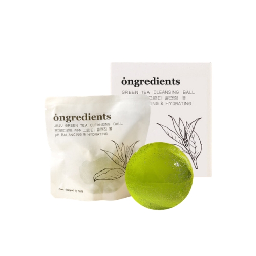 Ongredients Jeju Green Tea Cleansing Ball 110g
