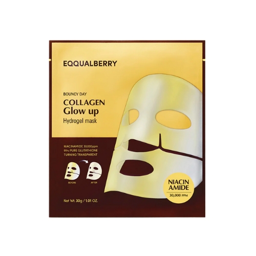 EQQUALBERRY Collagen Glow Up Hydrogel Mask